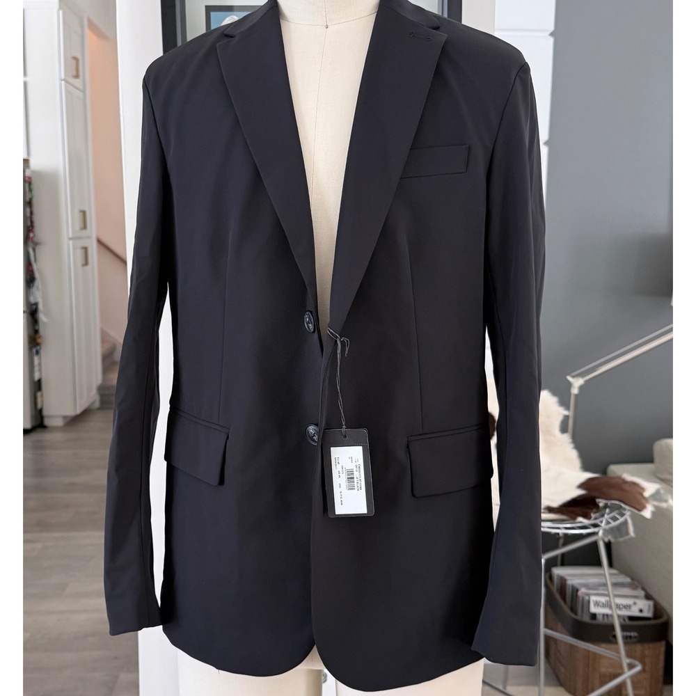 Emporio Armani Black Men's Blazer, Size IT 48